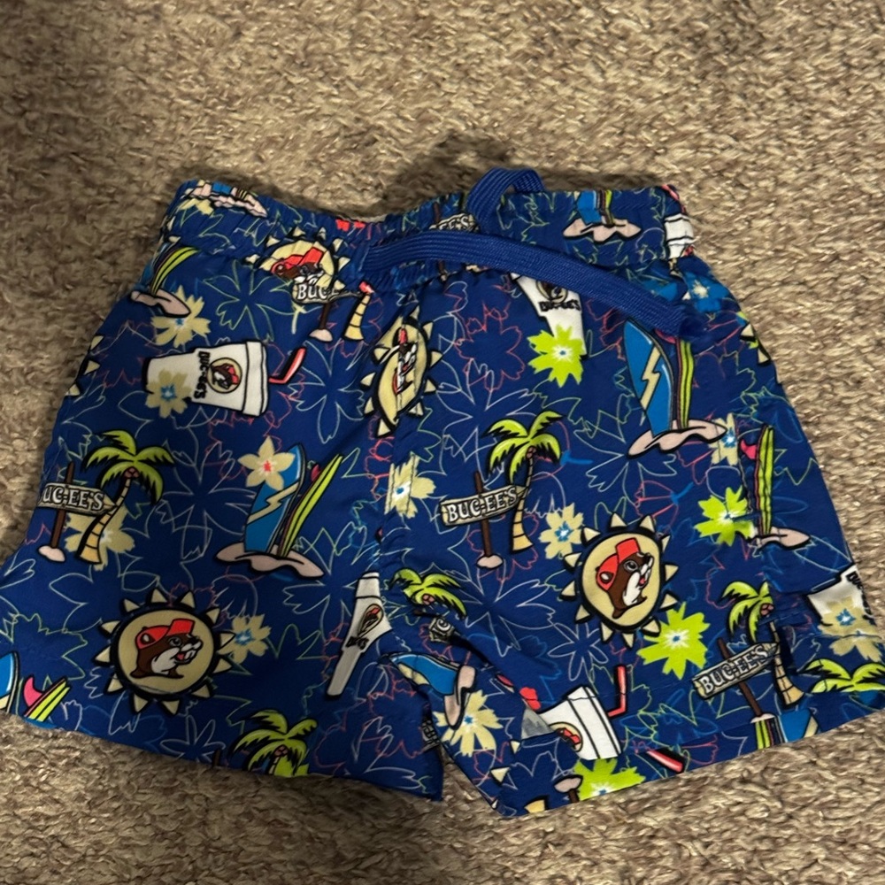 Buc-ee’s Baby Swim Shorts 6-9 months EUC worn once